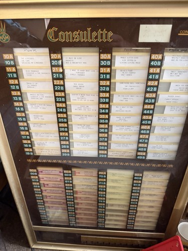 Consulatte jukebox vinyl - consulatte,