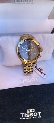 Tissot prs200 gold plated - gold,