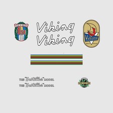 Viking Hosteller Bicycle Frame Stickers, Decals, Transfers  n.3