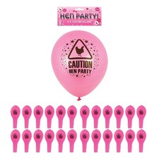 24 Pieces Pink Hen Party