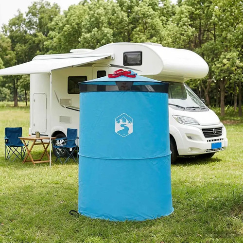 Pop toilet tent - toilet, blue