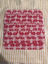 Tots Bots Pink Bunny Pad Print
