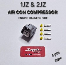 1JZ 2JZ AIR CONDITIONING PUMP CONNECTOR ENGINE HARNESS SIDE