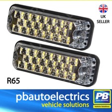 Vision Alert ECCO 3800 Surface Mount LED Strobe R65 15 Patterns TWIN PACK 3812A