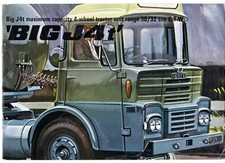 Guy Big J4 T 4-Wheel Tractor Units c1968-1969 UK Market Sales Brochure