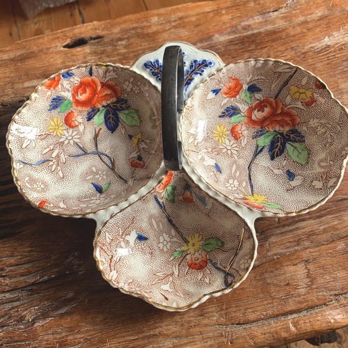 Vtge 1930s painted triple - vtge,