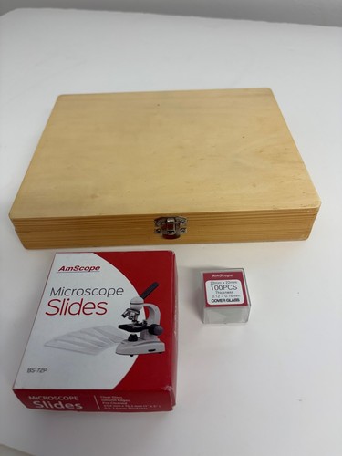 Amscope microscope slides - 70,