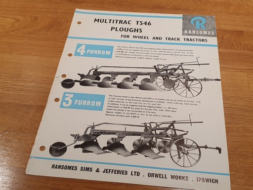 Ransomes multitrac ts46 - ransomes,
