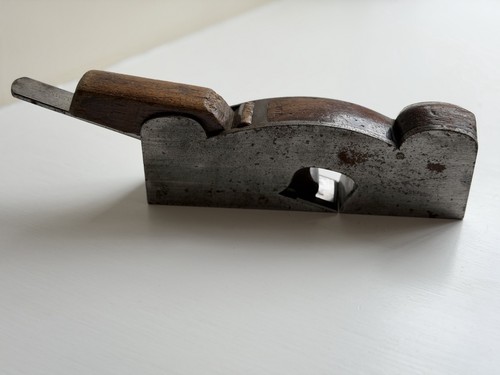 Antique british steel shoulder - british,