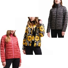Regatta Womens Orla Kiely Printed Baffled Water-Repellent Padded Jacket