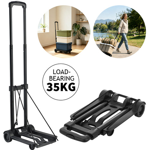 Portable folding trolley hand - folding,