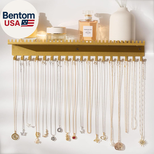 Necklace holder wall hanging - holder,