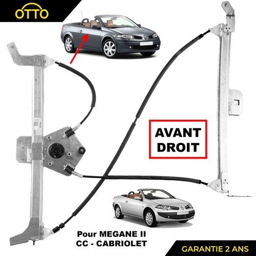 Front right window regulator - window,