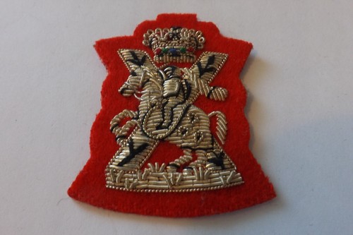 Military cloth bullion - military, badge
