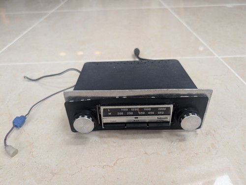 Vintage radiomobile car - radiomobile,