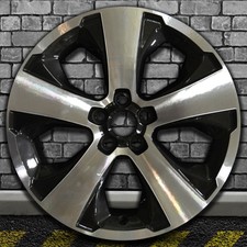 Dark Graphite Charcoal Machined Bright Factory Wheel for Subaru Legacy - 17x7