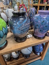 Poole Pottery Large Roman Table Lamp - Celestial  Offers Invited Always