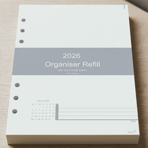 2026 diary refill day a - 2026, a5