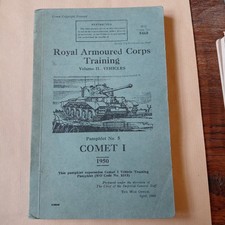 Rare 1950 Comet I Tank