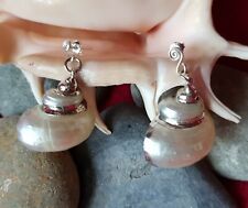 Handmade Real Mermaid pearl Stud Earrings 