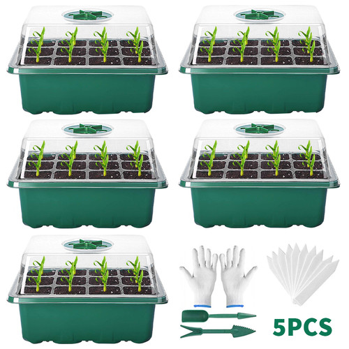Pack holes seed starter - 5, 12