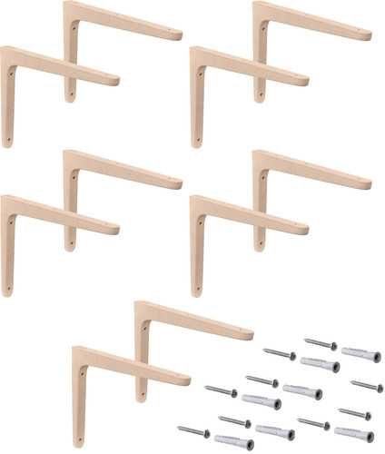 Wooden console shelf - wooden,