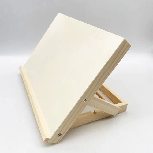 Foldable wood drawing easel - wood,