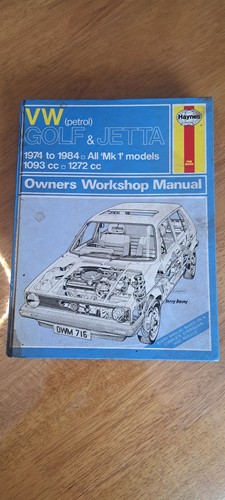 Haynes golf mk1 jetta - golf, &