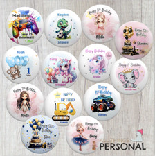 Personalised Birthday Badge