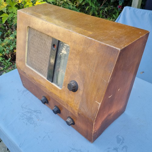 Vintage murphy valve radio b34 - murphy,