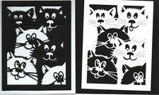 CAT S SILHOUETTE FRAME DIE