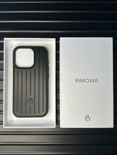 RIMOWA iPhone 16 PRO Phone Case/Cover (Black/Aluminum) BRAND NEW ?