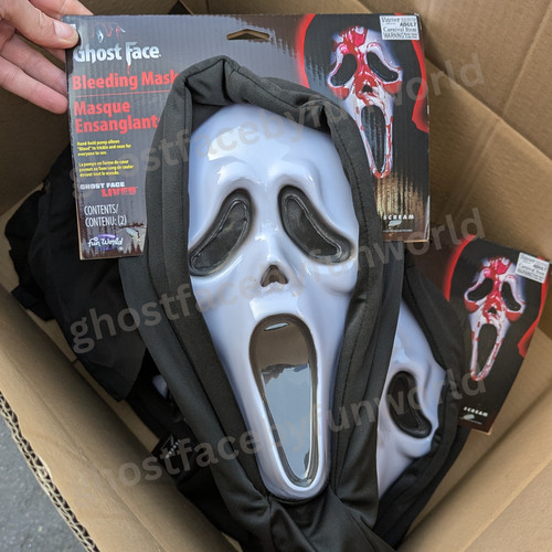 Dripping bleeding ghost face - dripping,