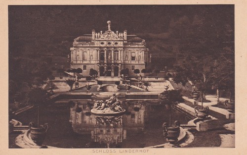 Postcard german empire ettal - german,
