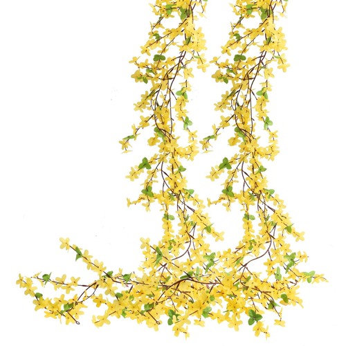 4pcs 6ft forsythia garland - 4pcs,