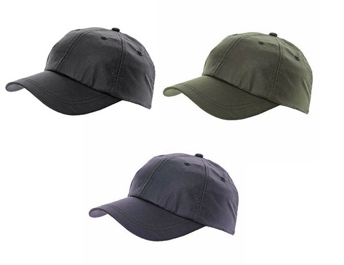 Wax baseball cap showerproof - baseball,