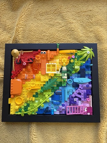 Lego brick rainbow - /,