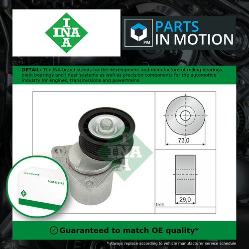 Aux belt tensioner fits ford - belt,