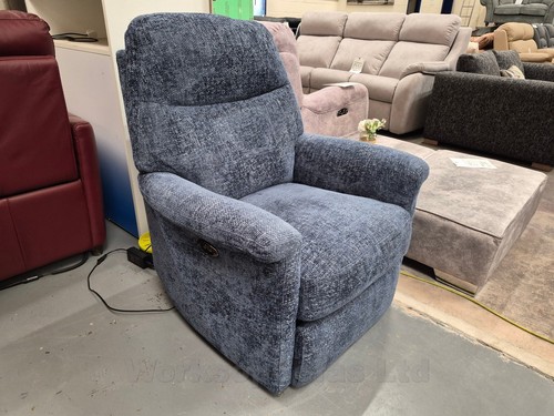 Lille blue fabric power - fabric,