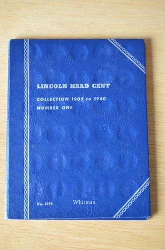 Whitman coin folder - , featuring