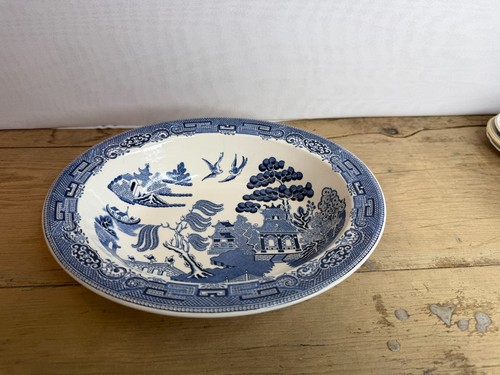 Vintage wedgwood willow - wedgwood, oval
