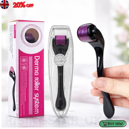 Derma skin roller 540 - roller, titanium