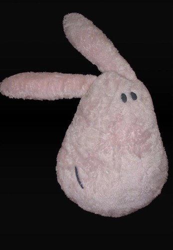 Large pink bunny rabbit - large,