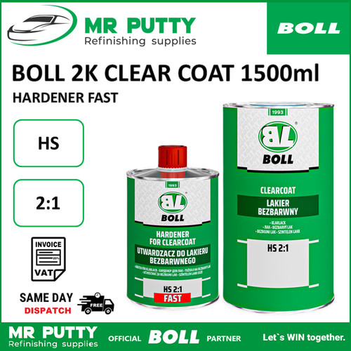 Clear coat lacquer 2 - lacquer, 2:1