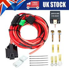 Universal Electric Fuel Pump Relay Kit Fuel Pump Wiring Harness Kit For 12V Car