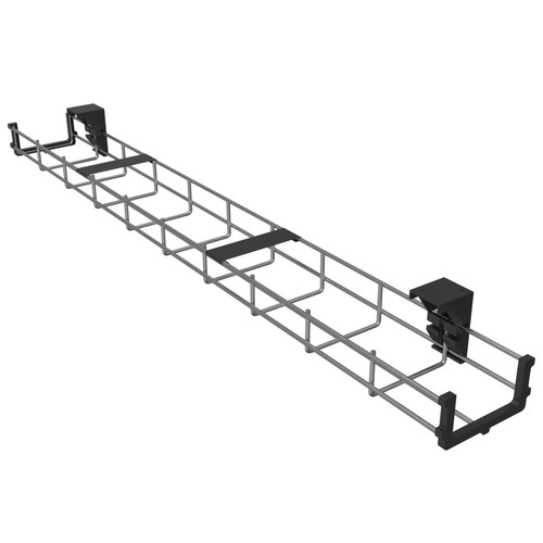 Under desk basket - basket, cable