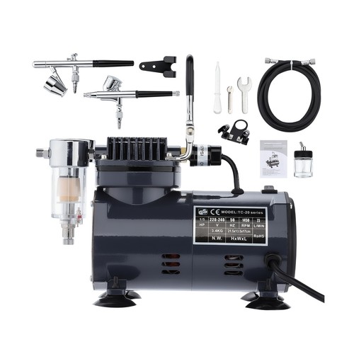 Airbrush tank with compressor - airbrush,