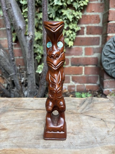 Vintage maori carved - maori,