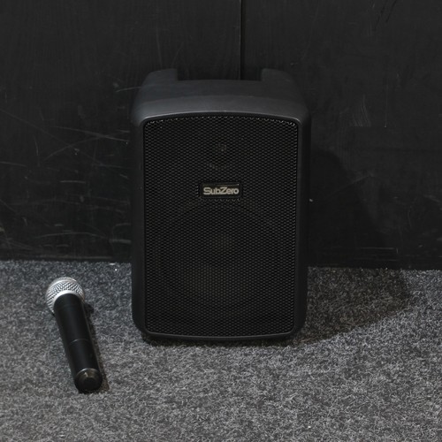 Subzero portable speaker - p6,