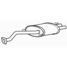 Quality Rear Exhaust Silencer